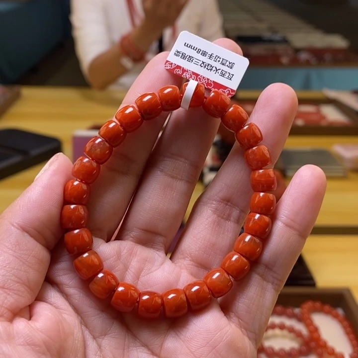 未镶嵌卡8南红玛瑙