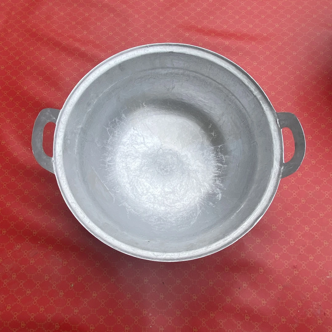 家用汤锅纯铝铝制加厚锅大铝锅双耳铝锅无涂层加重加厚