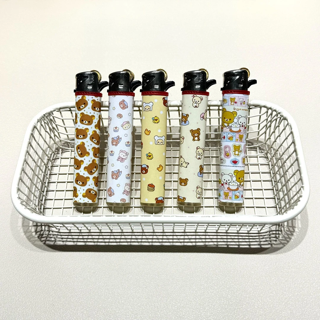 经典可爱轻松熊细支打火机创意少女心礼物