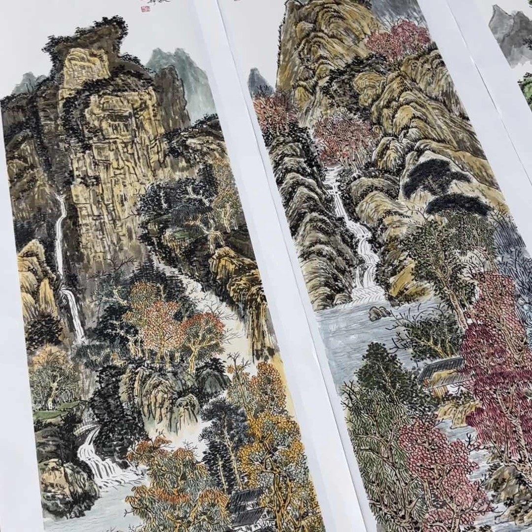 国画墨****裱郭雪生绘画作品 婉。