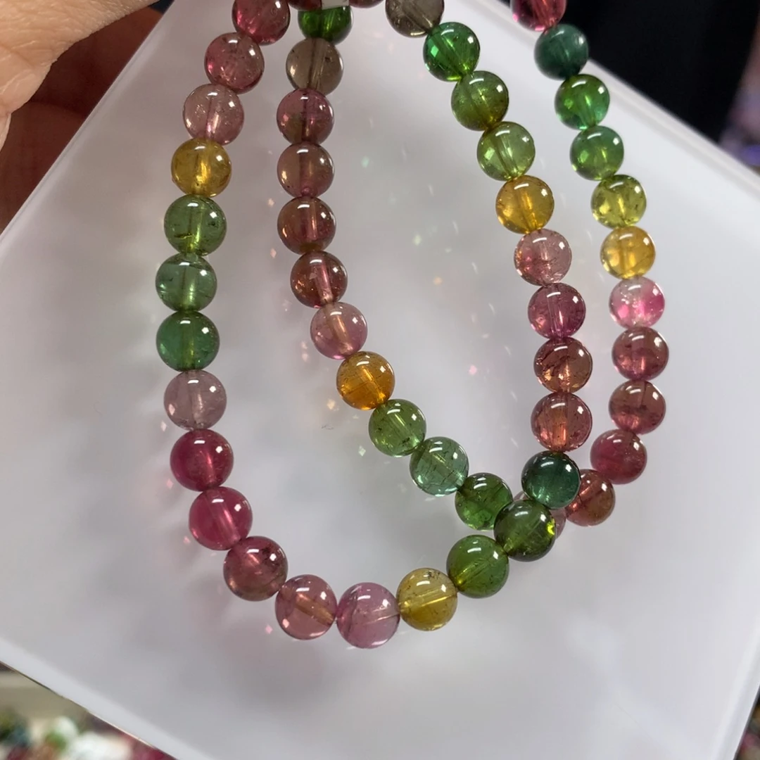 手链未镶嵌碧玺多样性发其一条6.6左右