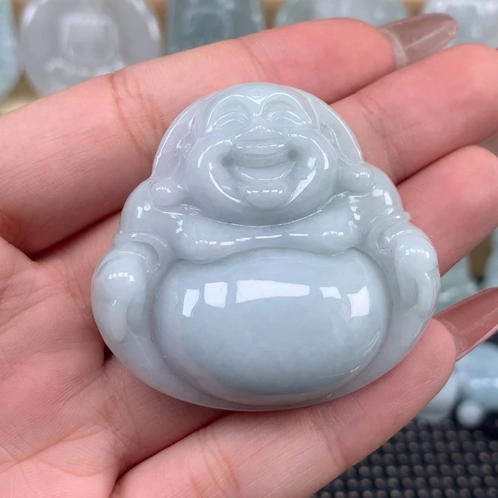 颈饰未镶嵌翡翠佛公