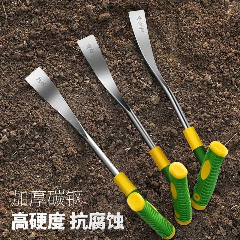 挖荠菜挖蒜铲子园艺种花铁铲种菜除草挖土拔草挖野菜送种植三件套
