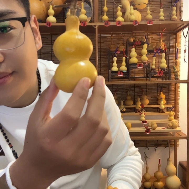 老***虎大叶紫檀（黑酸枝木类）彤凡工艺葫芦链接