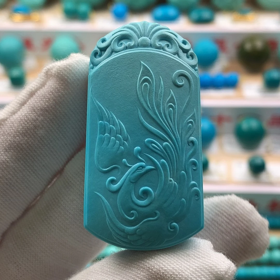 绿松石未镶嵌配饰