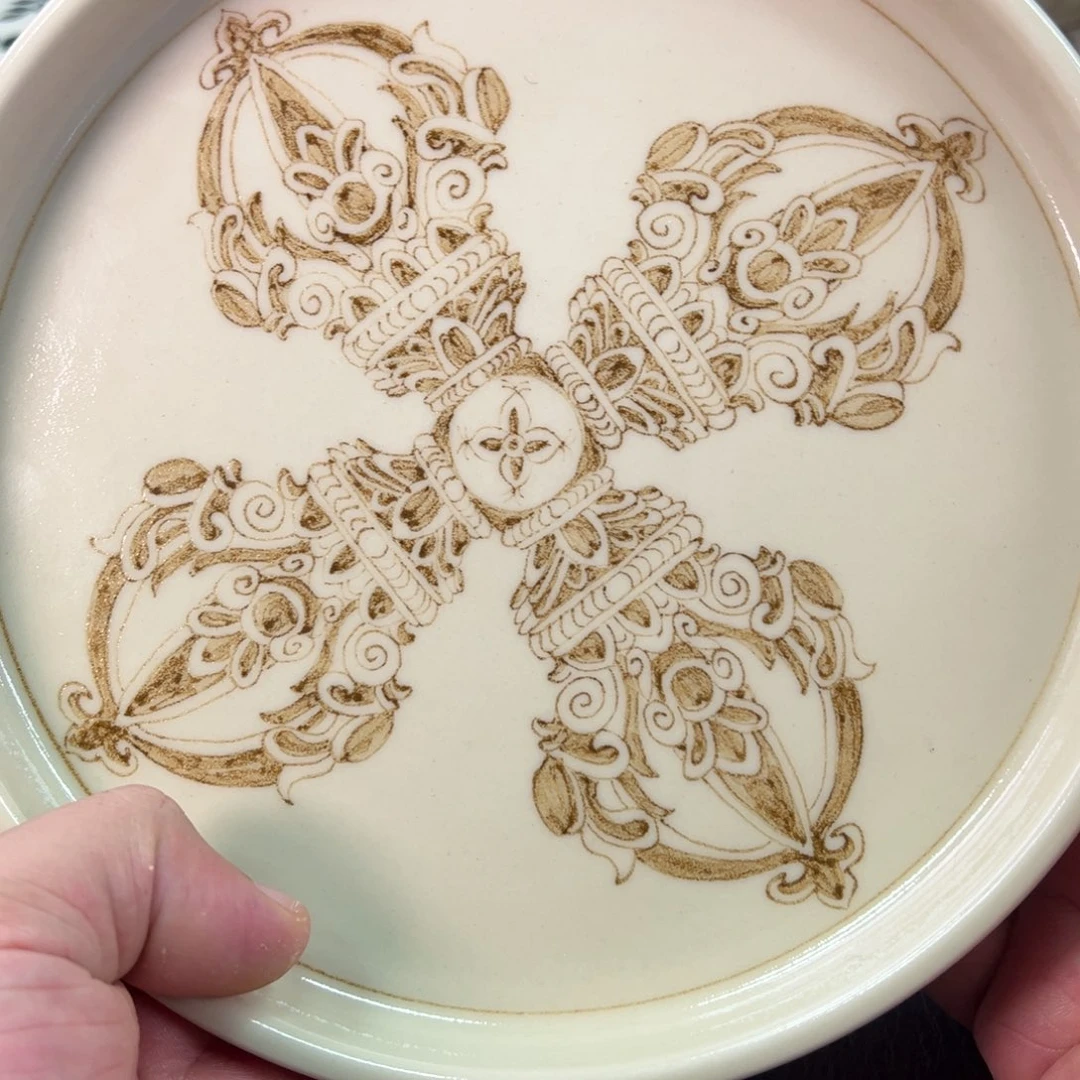 陶景德镇手工手绘陶瓷