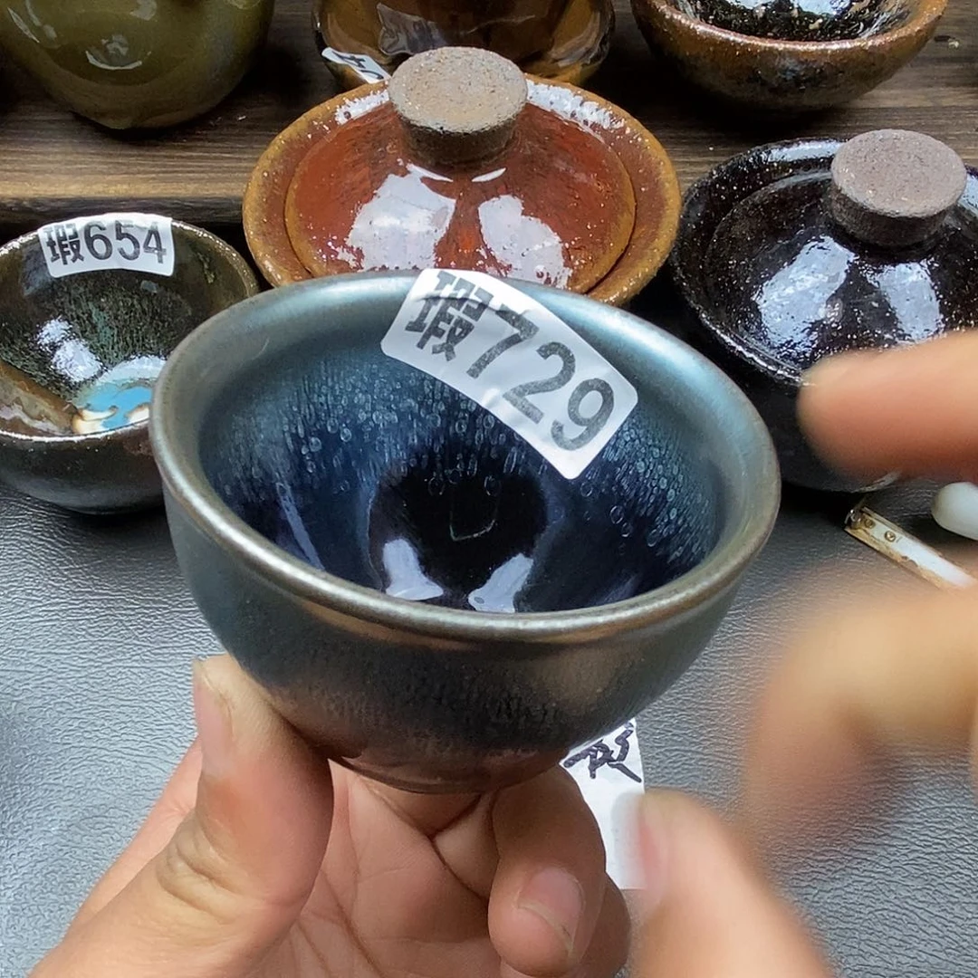 茶盏全品无暇建盏主人杯