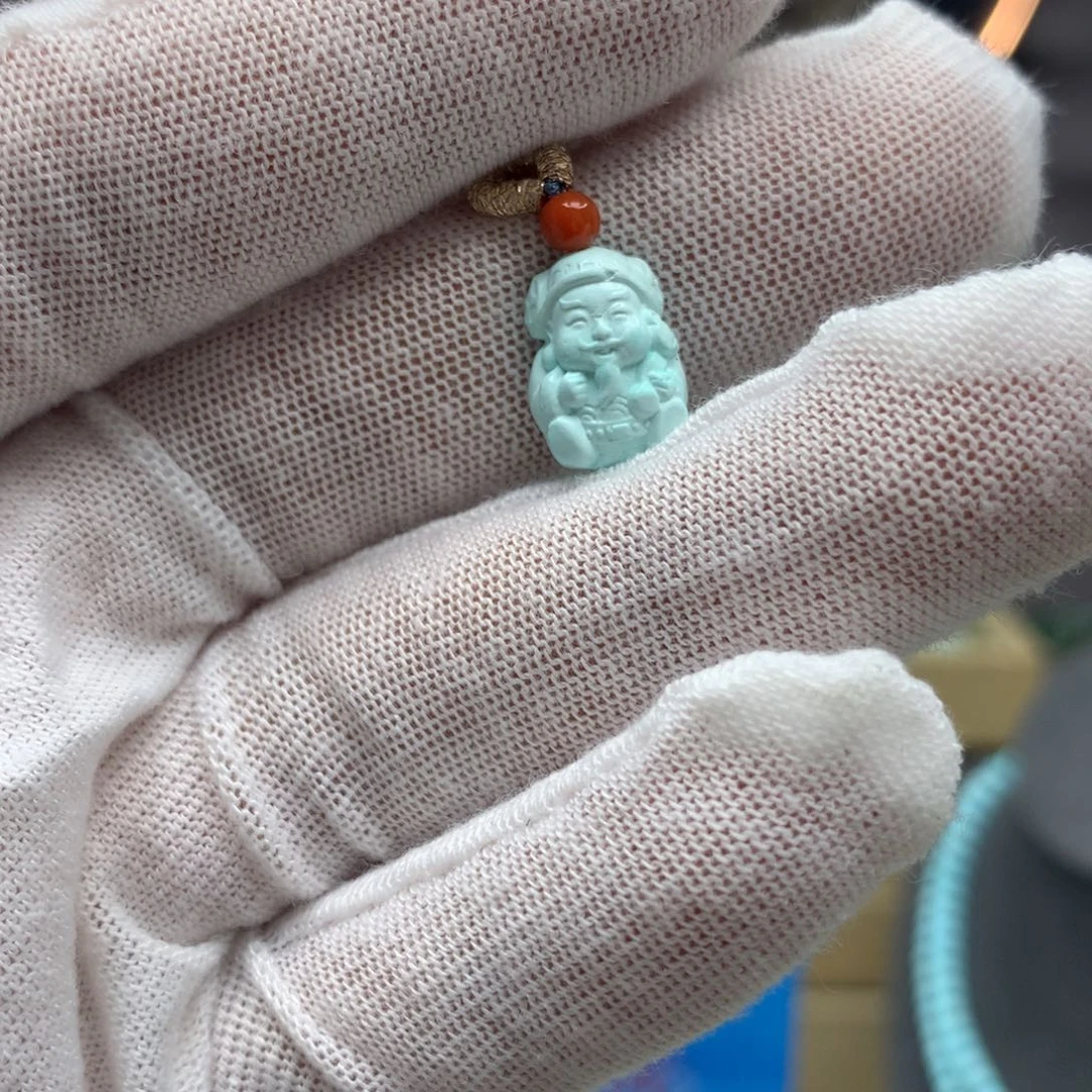 绿松石挂件未镶嵌