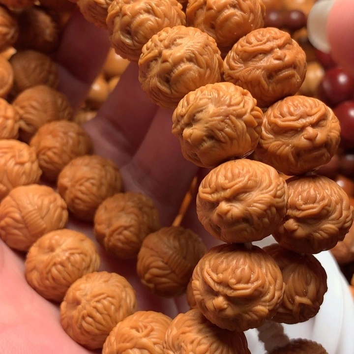 【闪购商品】猴头核桃手串淡*悟空