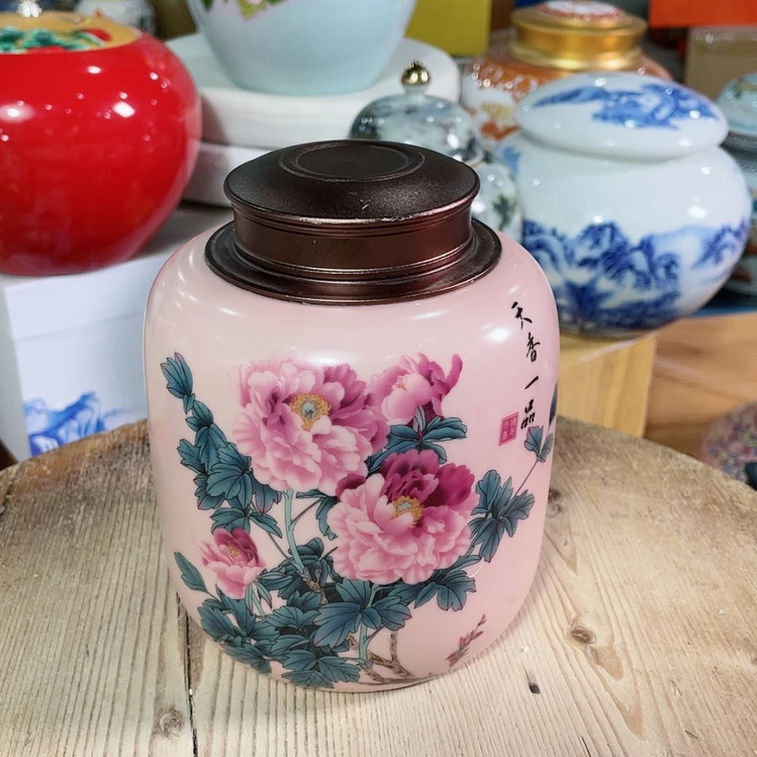 【闪购商品】罐陶瓷茶叶罐密封罐