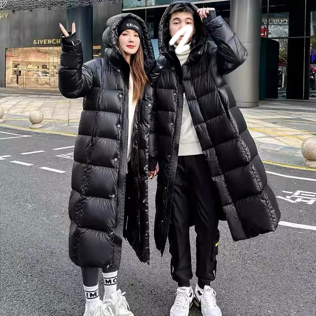 【【长款】】只卖真羽绒现货+运费险男女同款奢品定制羽绒服HJCK