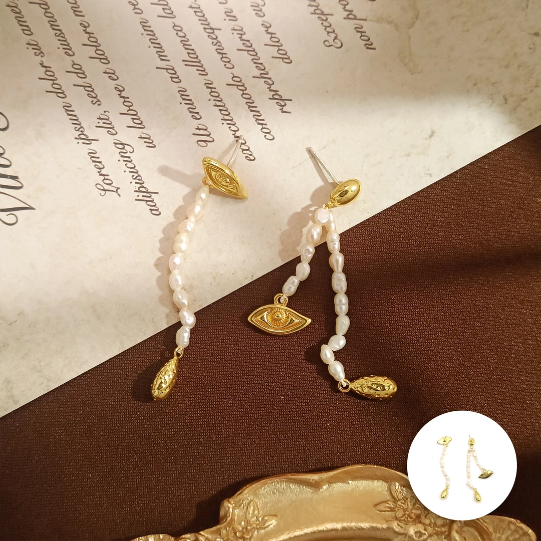 铜合金合成锆石耳饰 ADSG-006412【海岸星语】 耳饰时尚轻奢精致