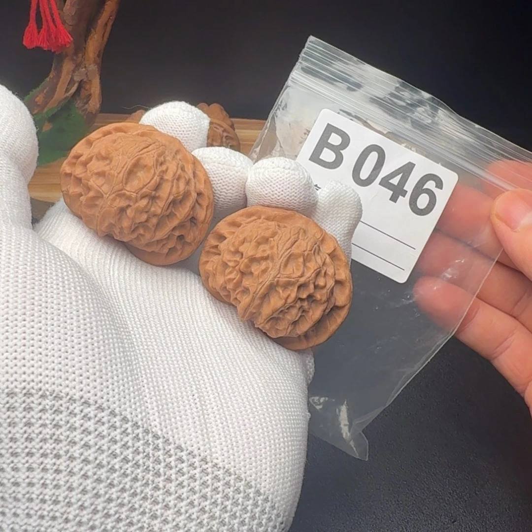核桃手串/手链45 全品红皮宫灯