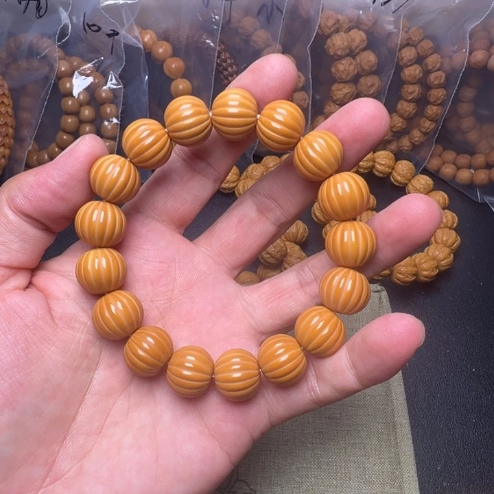 猴头核桃手串瓜珠