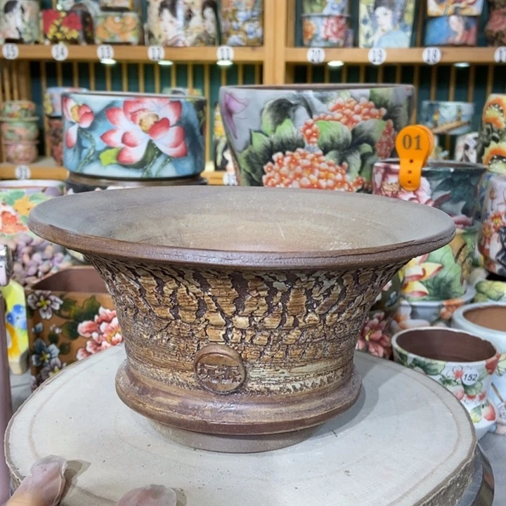 红陶景德镇艺术手绘作品