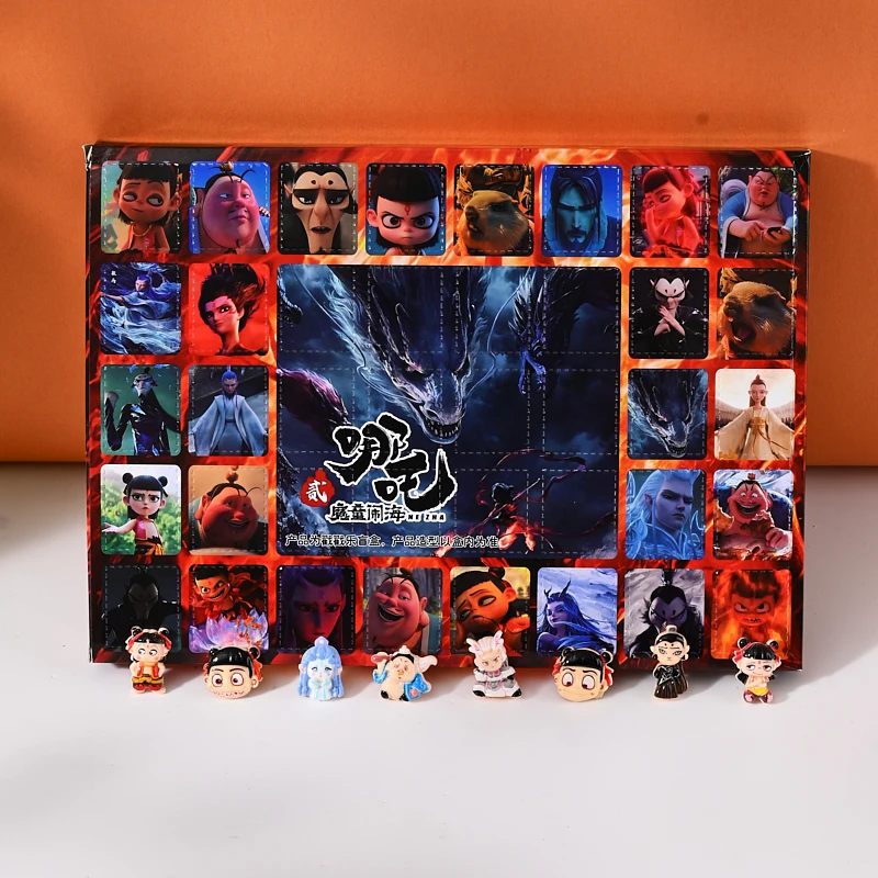 哪吒洞洞乐盲盒40抽戳戳乐树脂摆件玩具礼盒学生男女孩学校礼品