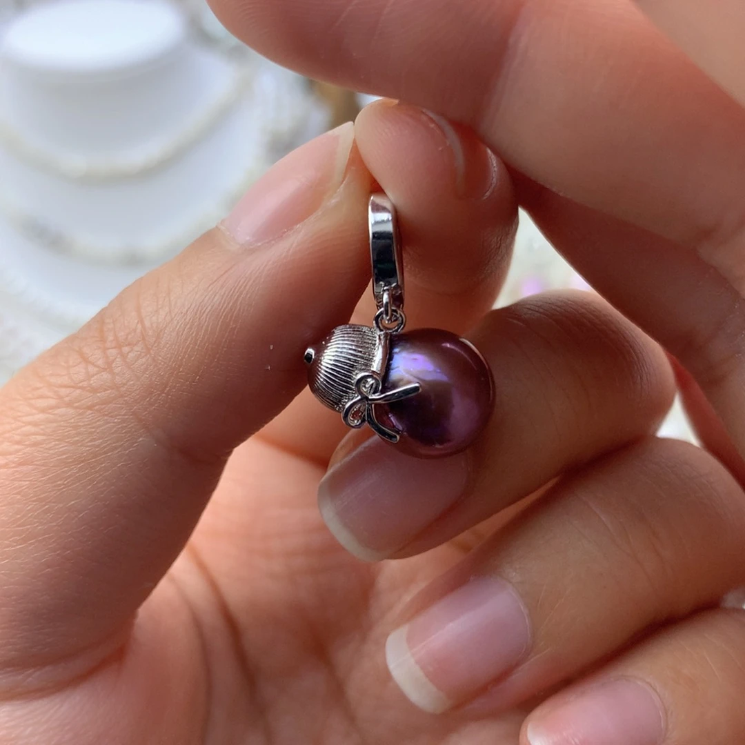 吊坠淡水珍珠合金