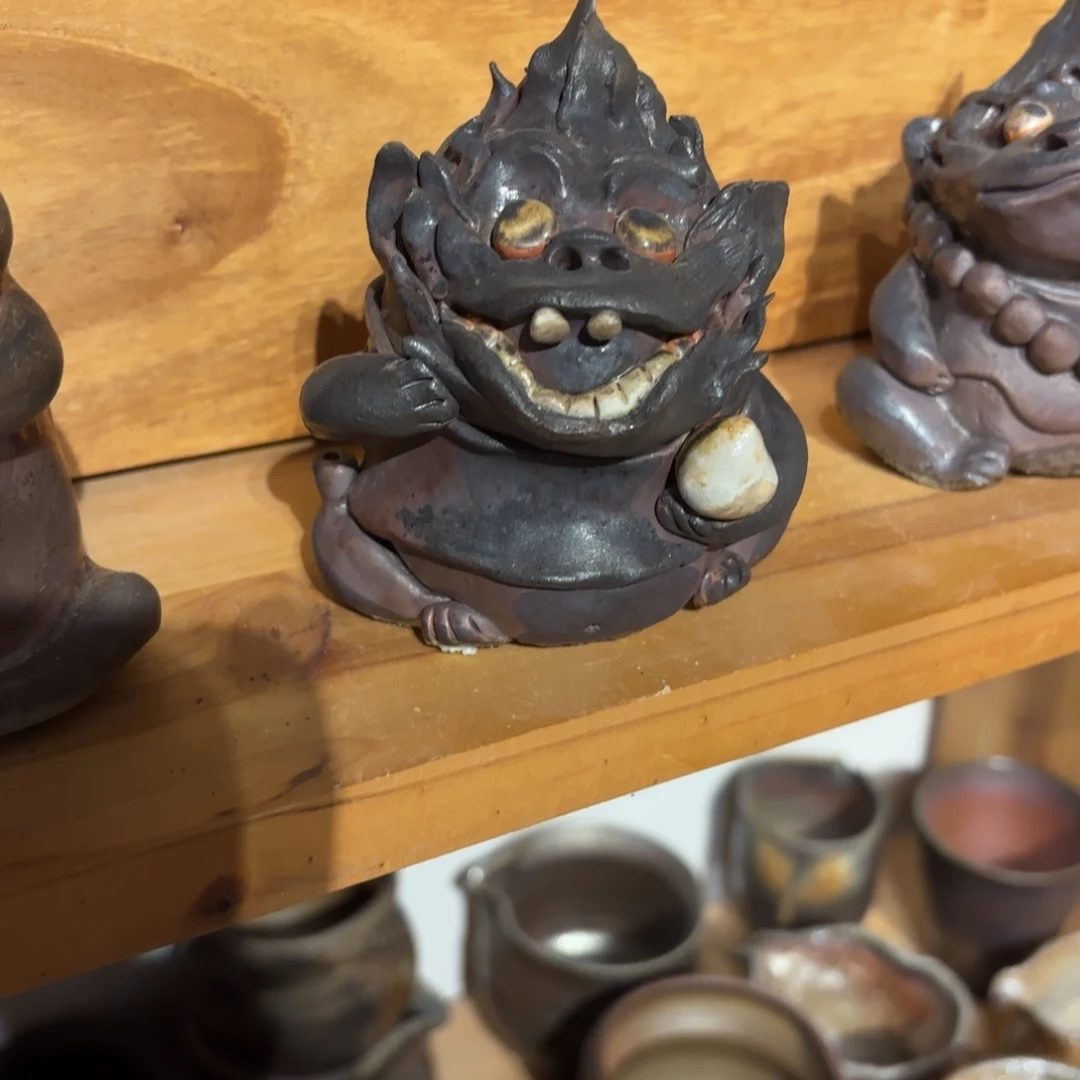 因***渡柴烧好看的器物啦