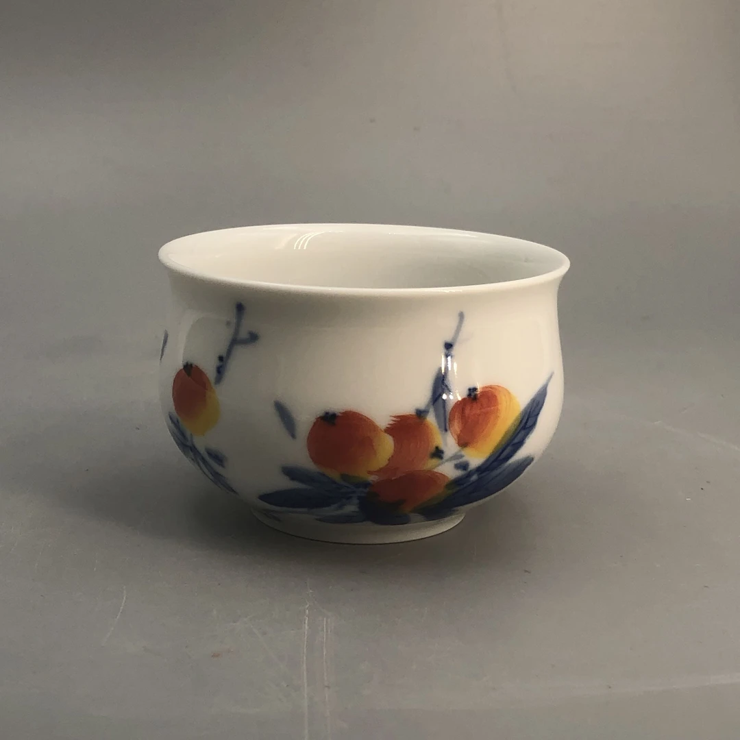 【南昌广电优选】红丰窑 枇杷炉式杯xy0015