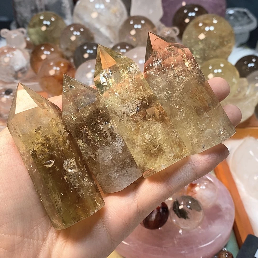 水晶珠宝半成品未镶嵌多样性一件159