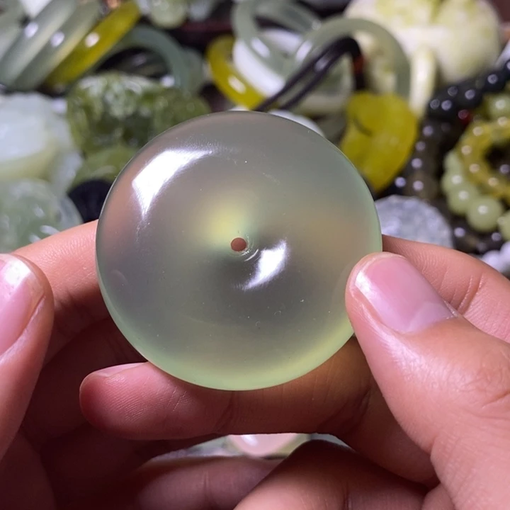 岫玉岫玉挂件未镶嵌₅****?