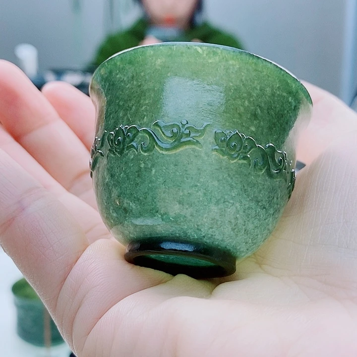 和田玉（青玉）未镶嵌把件