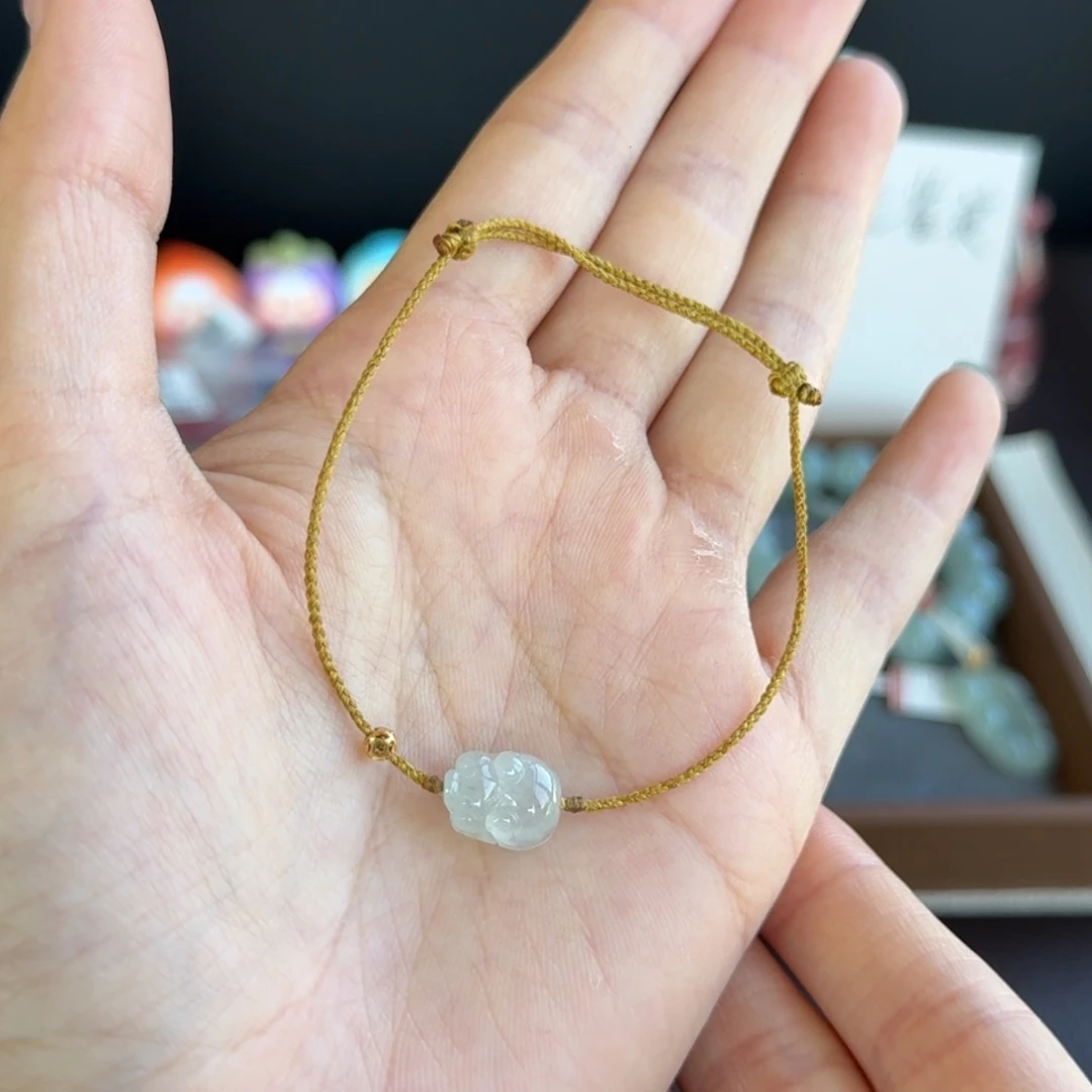 翡翠未镶嵌手绳122号买断