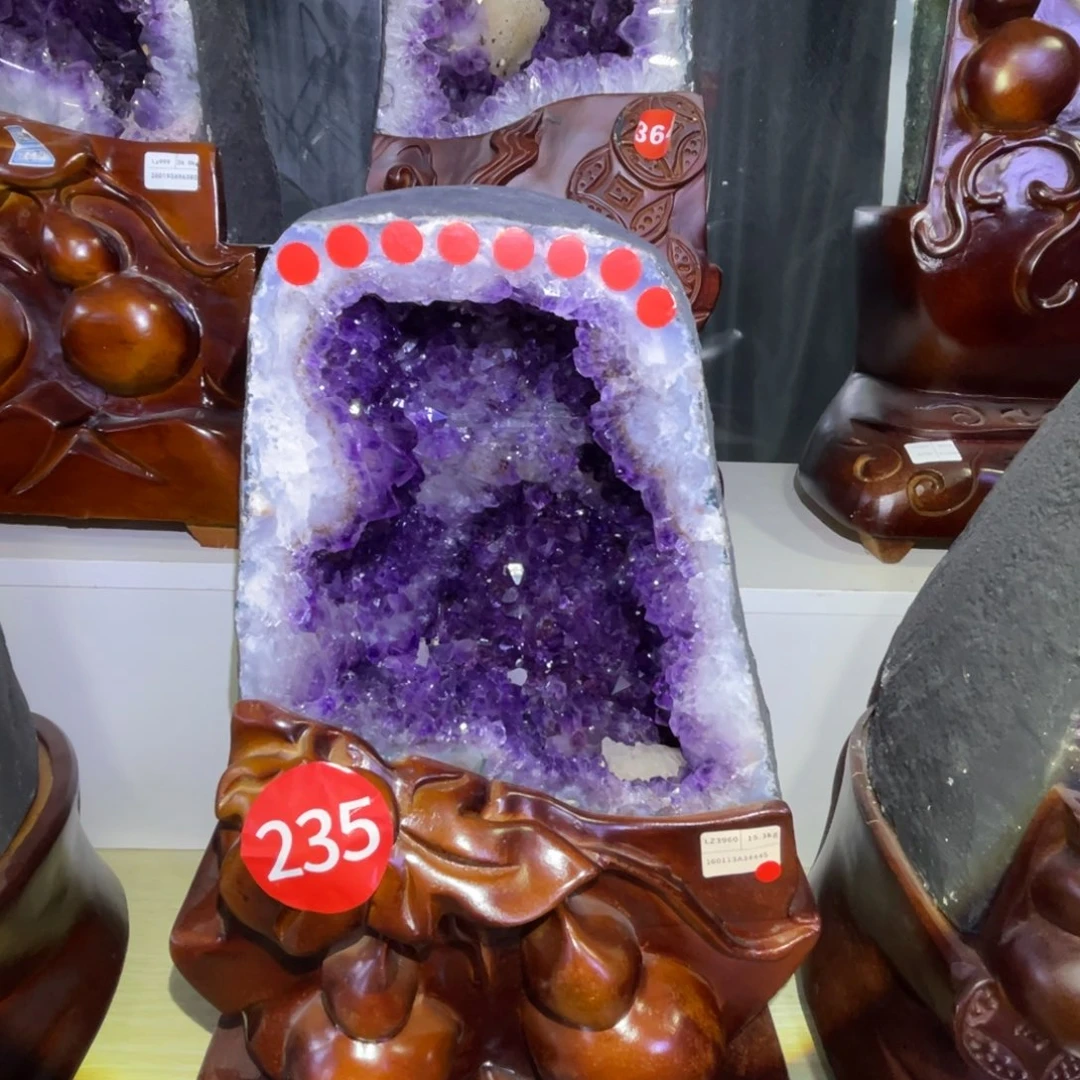 未镶嵌大型摆件（非配饰）紫晶