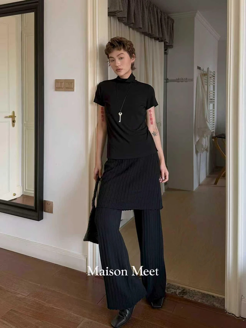 杨杨 梅森-5031小众设计款裤裙