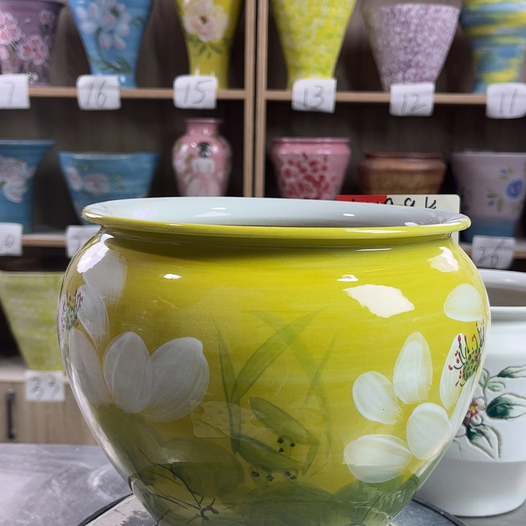 景德镇陶瓷花盆花盆