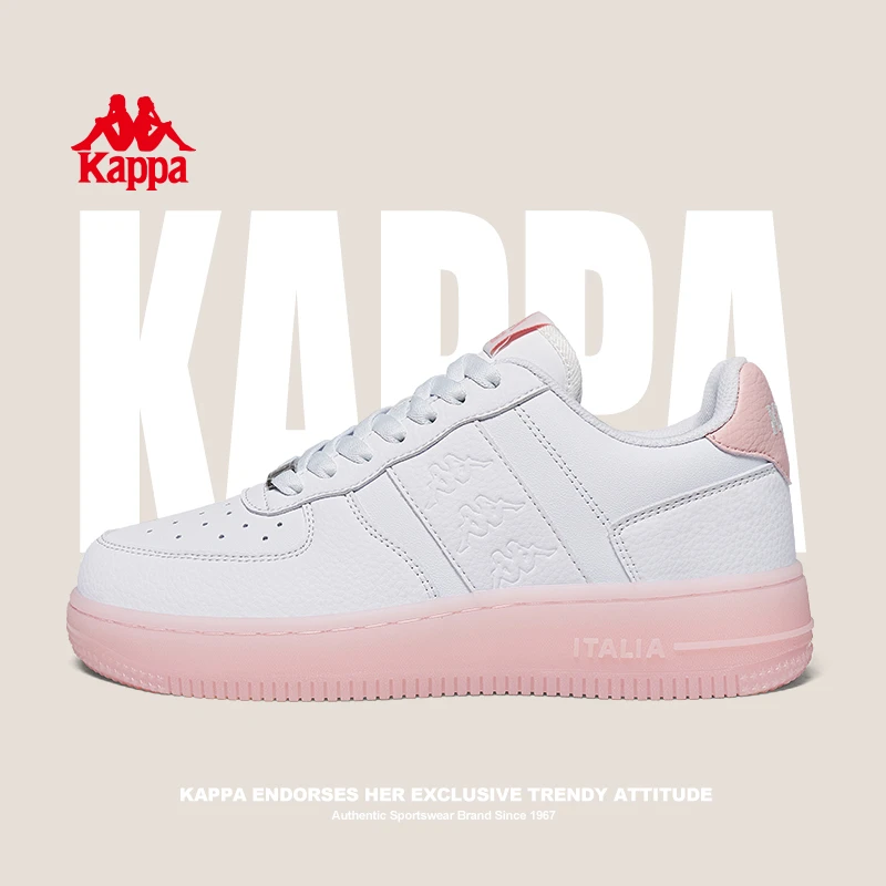 Kappa/卡帕板鞋春季时尚休闲鞋情侣经典鞋男低帮潮流板鞋子
