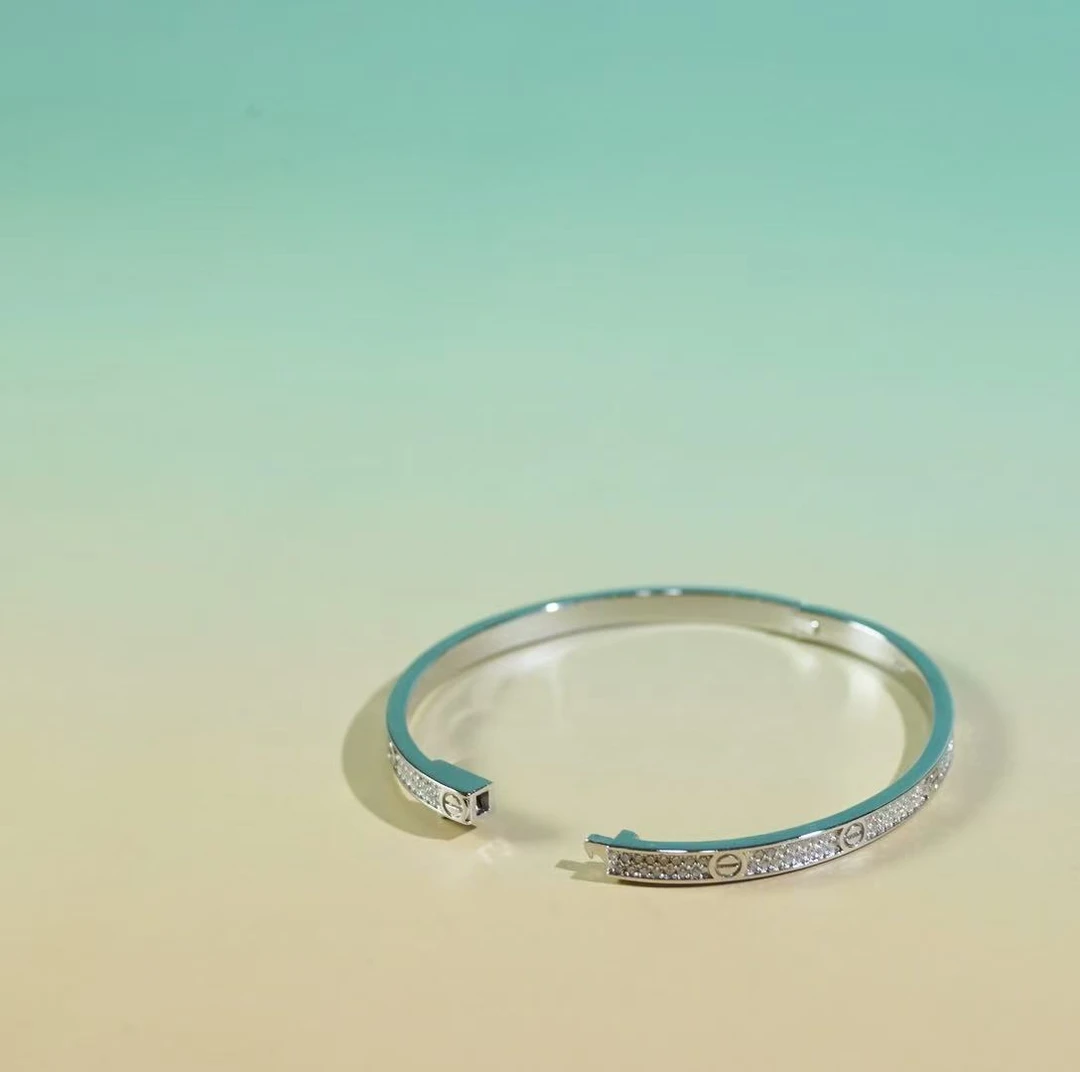 925银银制品 【铭记珠宝】S925银手镯16-DM249H554