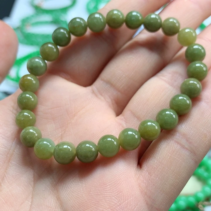 翡翠未镶嵌手链翡翠