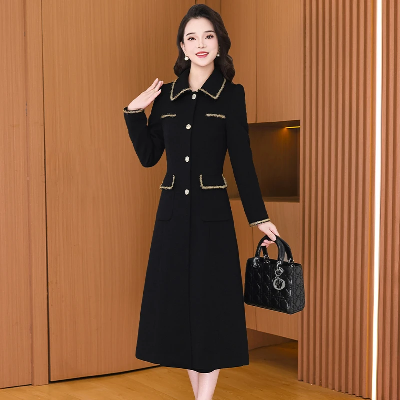 【两件套】27908梦晚秋季轻奢贵夫人气质时尚大气休闲修身显瘦套裙