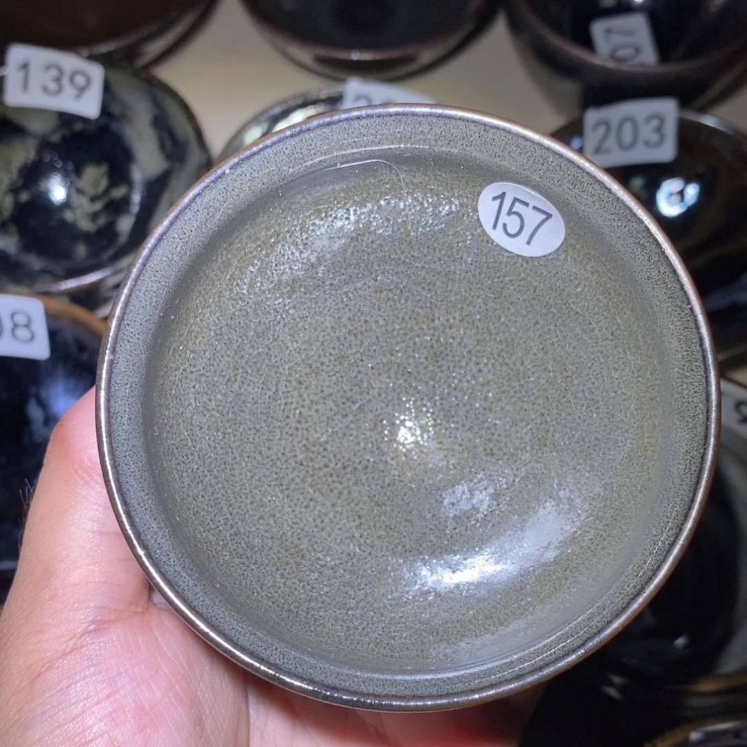 茶盏建窑建盏157微瑕