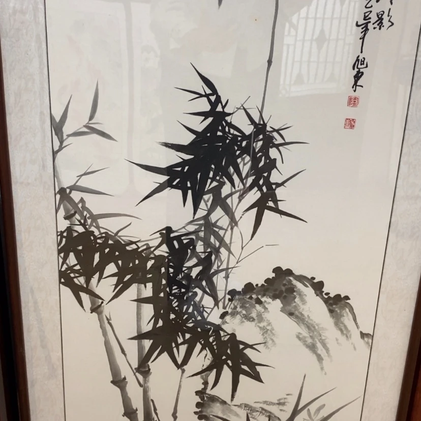 【闪购商品】国画手绘国画带框122.62