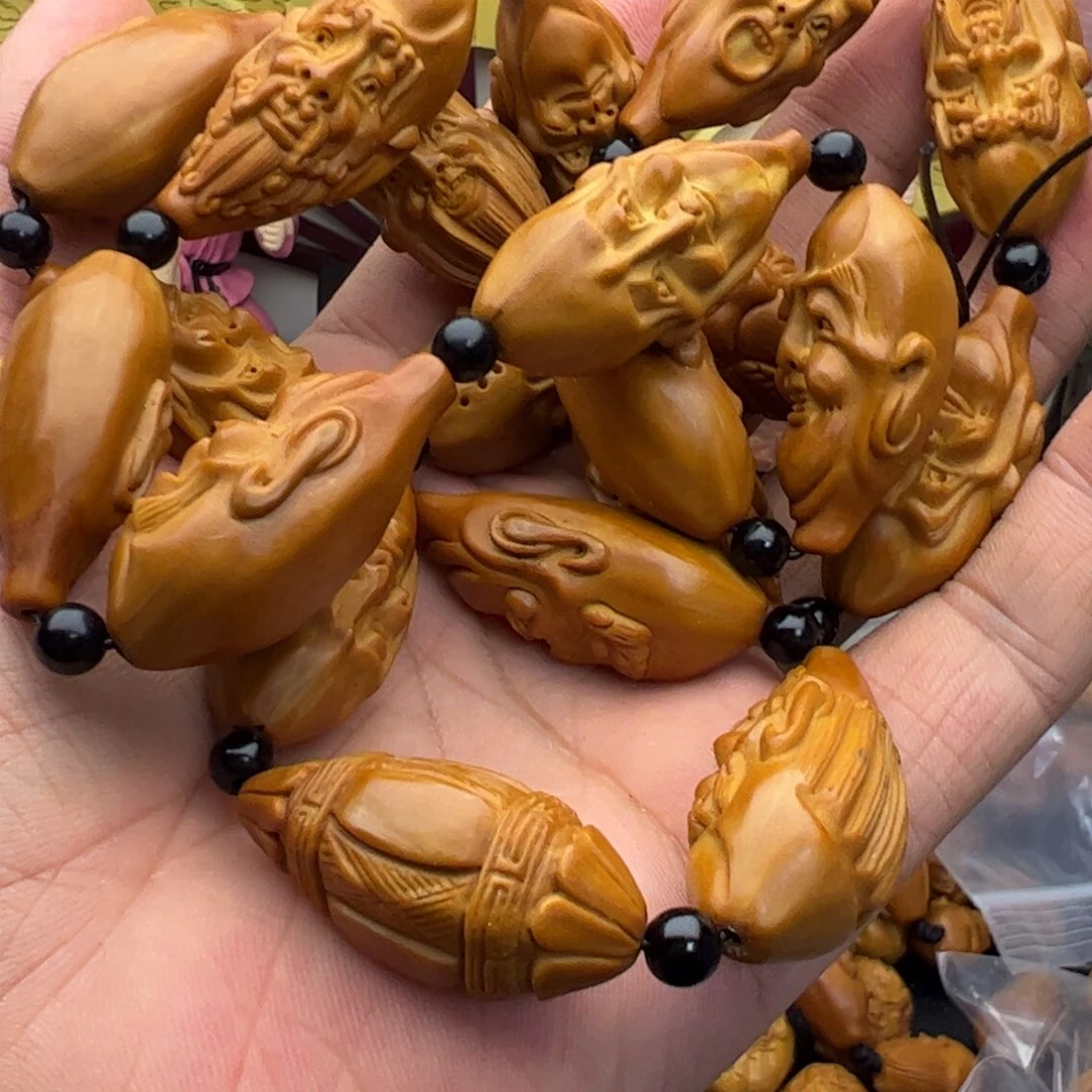 橄榄核手串/手链铁盒柳叶十八罗汉