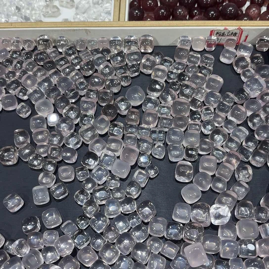兔***咕珠宝半成品未镶嵌石榴石