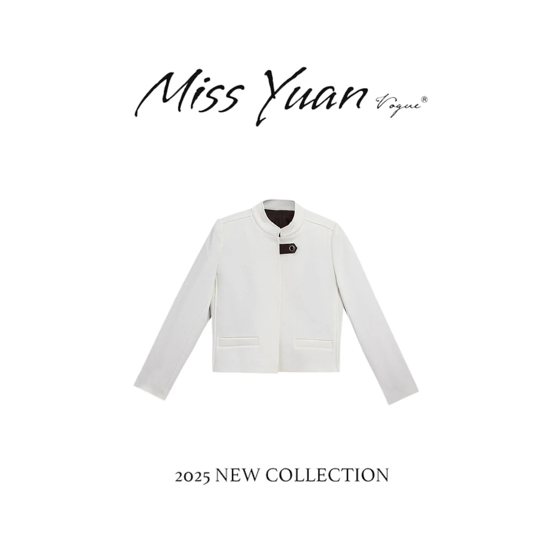 M.Y媛总 2025新款外套小众设计轻奢休闲上衣女1LY1000