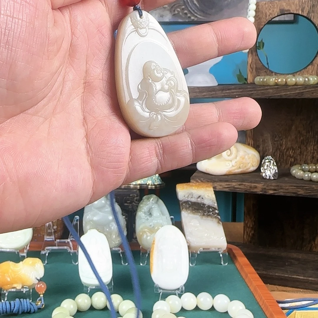 和田玉颈饰未镶嵌用****1