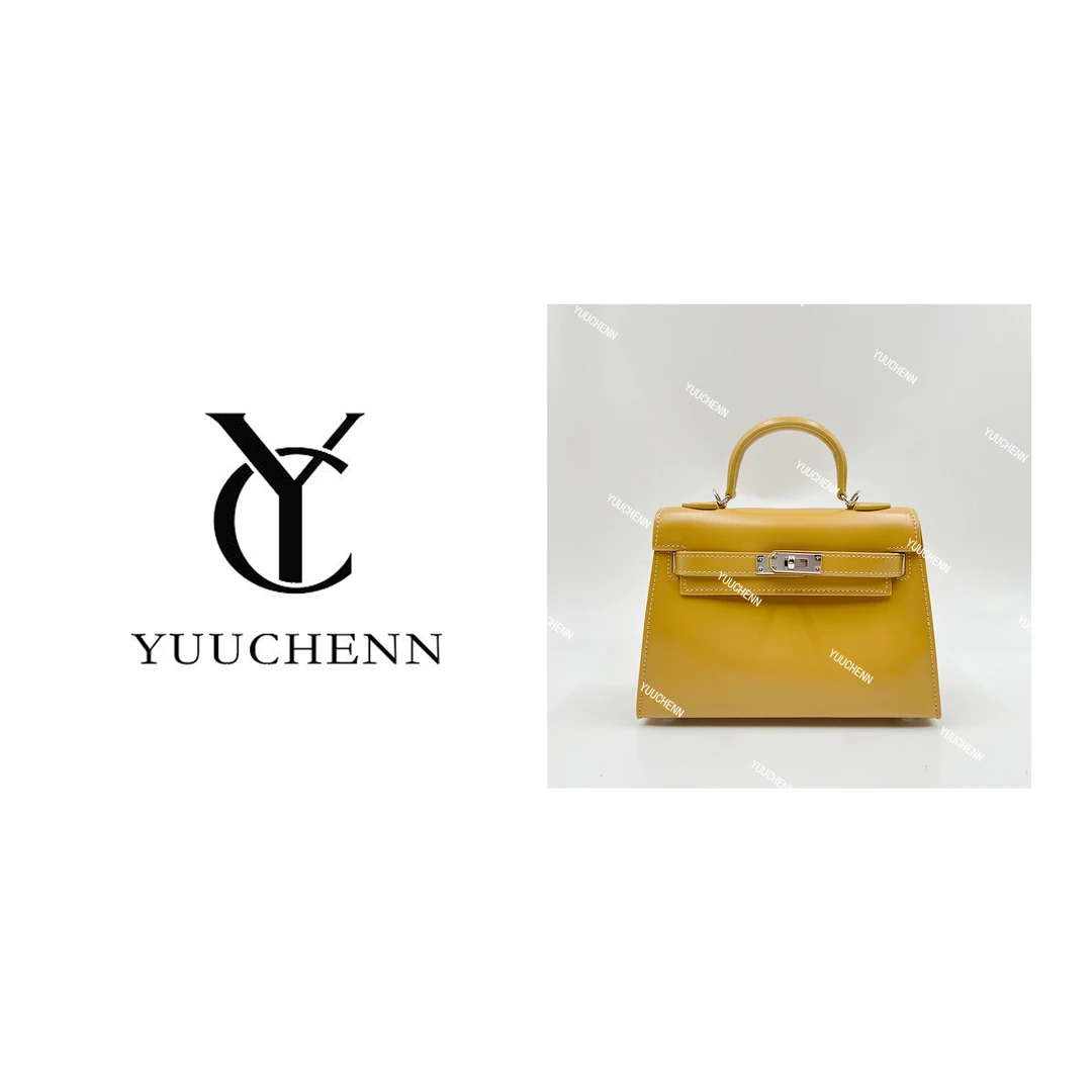 YUUCHENN 19cm原创设计高定真皮包 HH2615