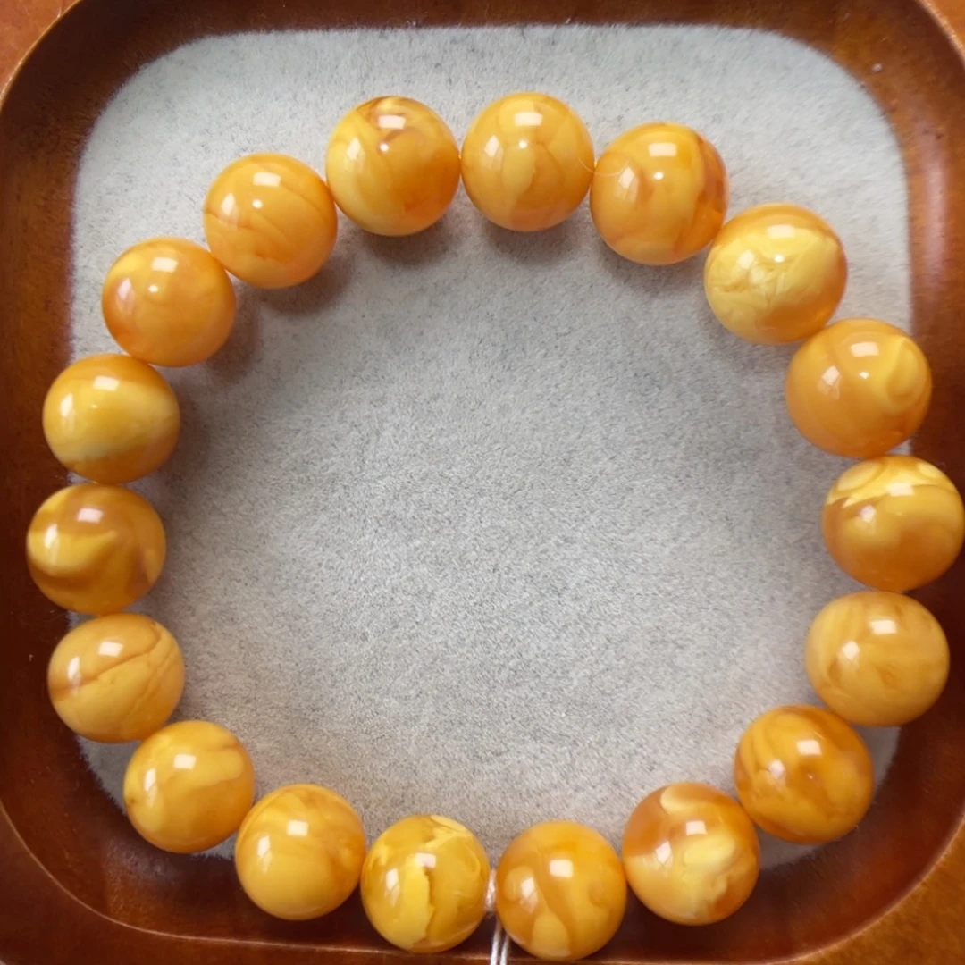 蜜蜡未镶嵌手串蜜蜡