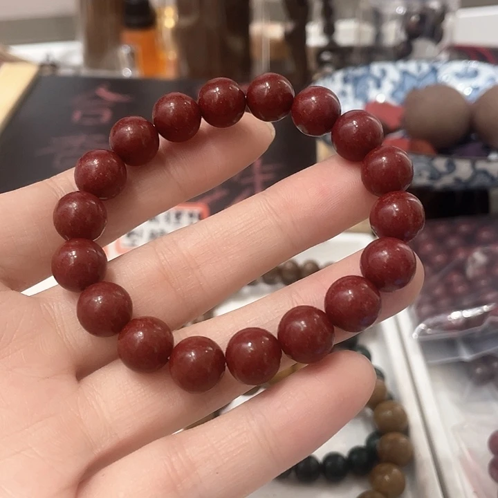 泥塑玄****鬼合香珠红麝1.0单圈