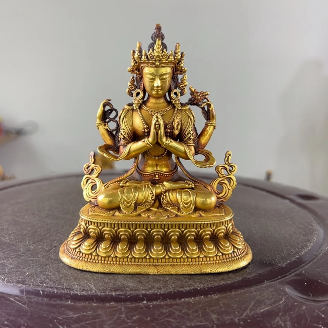 冬佛像的造型和造型