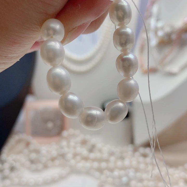 淡水珍珠吊坠(不含链)合金10粒