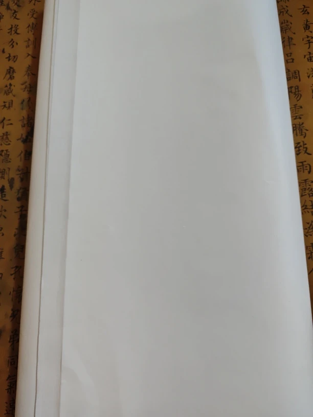 46*69四尺三开檀皮宣生宣50张