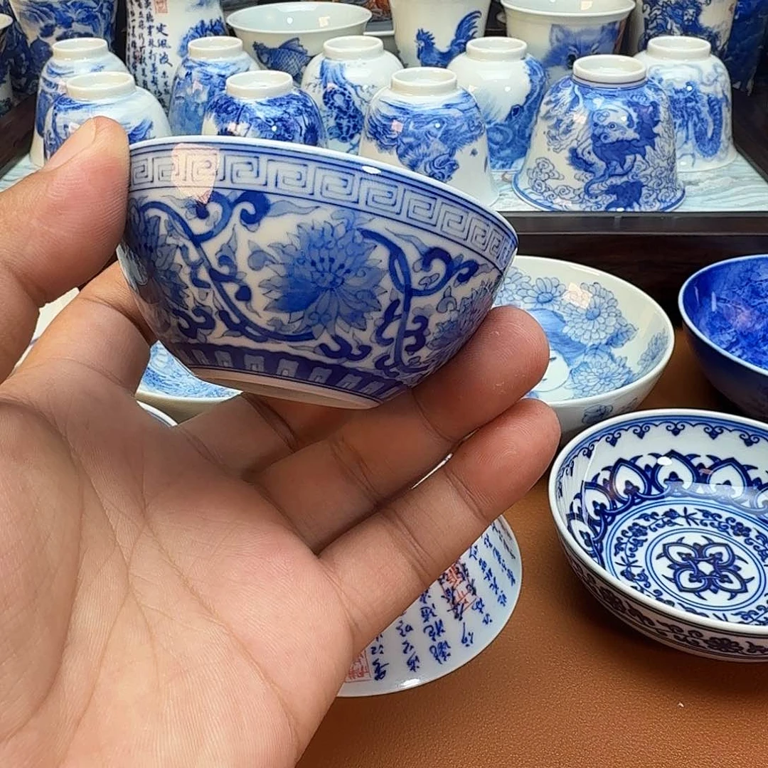 摆件景德镇全手工手绘陶瓷