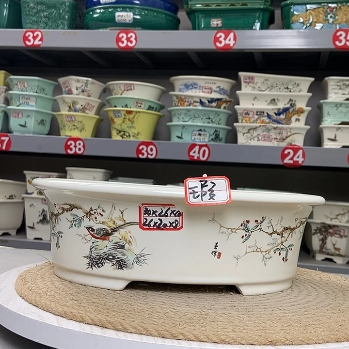 紫砂紫砂花盆7575