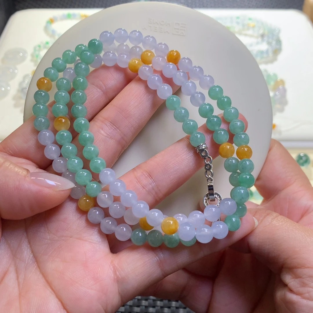 未镶嵌手链翡翠翡翠项链卡6.2