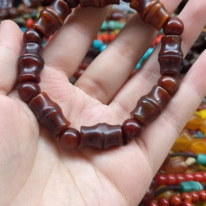 玛瑙/玉髓未镶嵌玛瑙手镯项链谢谢谢